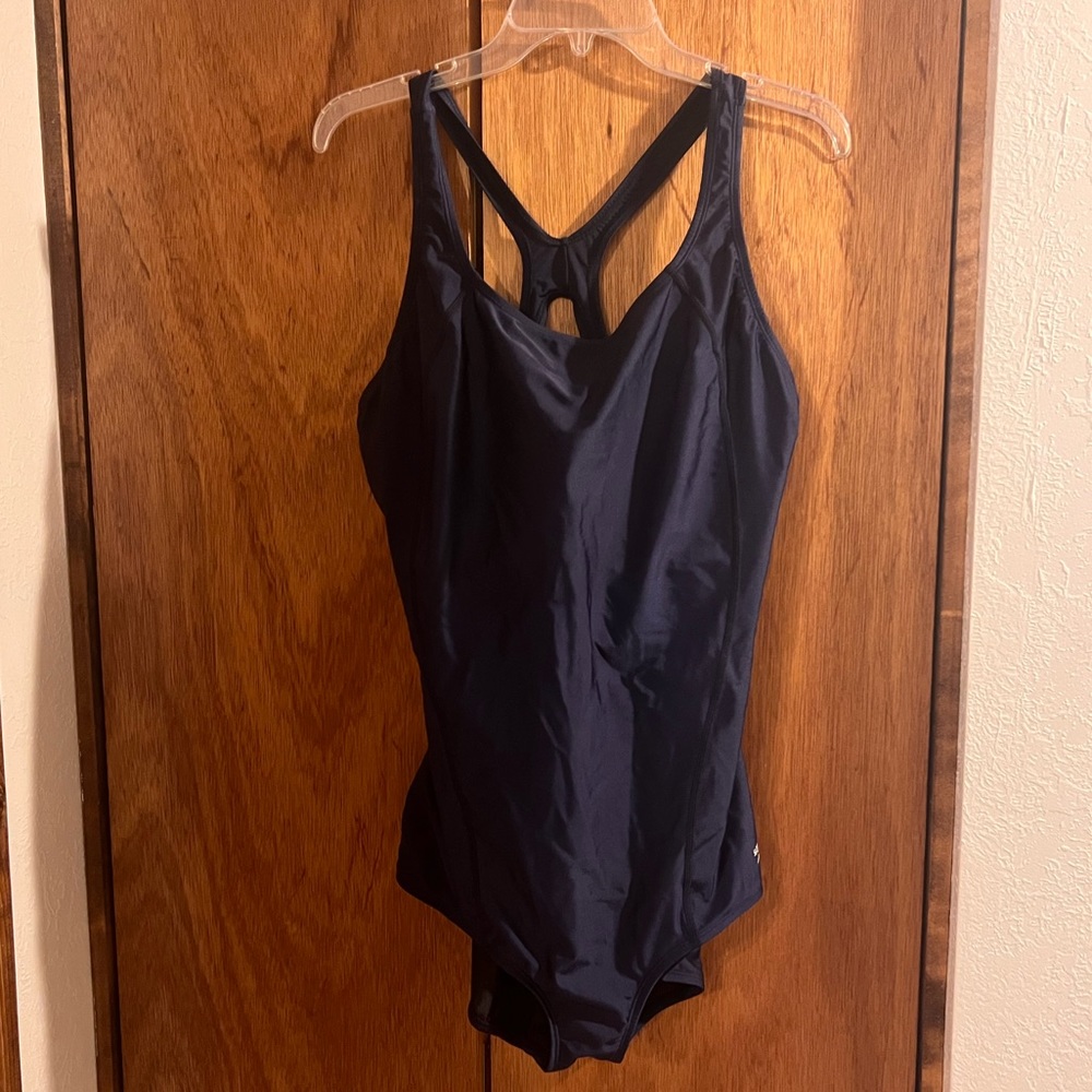 Speedo navy one piece